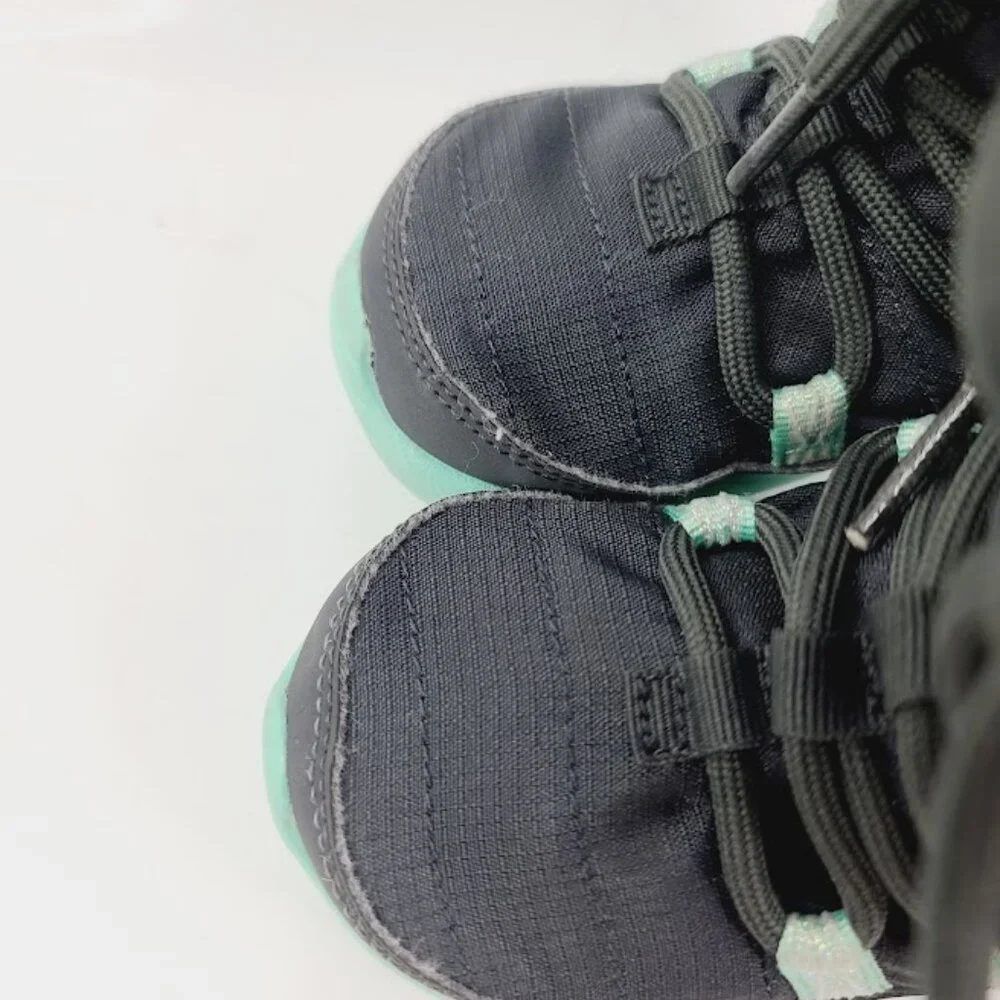 Nike Boy's Green Black Roshe One Hi 859416-002 Mid-Calf Winter Snow Boot Size 6C